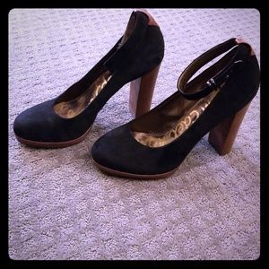 Sam Edelman Platform Heels w/ ankle strap